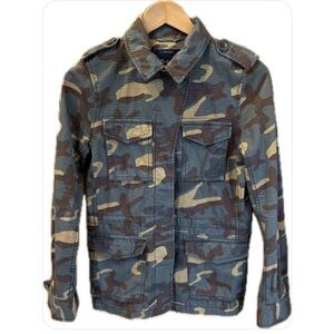 Madewell NWOT Camouflage Military Style Jacket XS